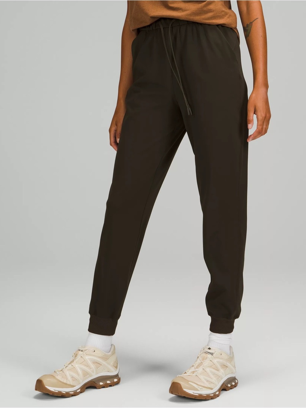 Lululemon Keep it Moving Pull On Black Jogger Pants 4